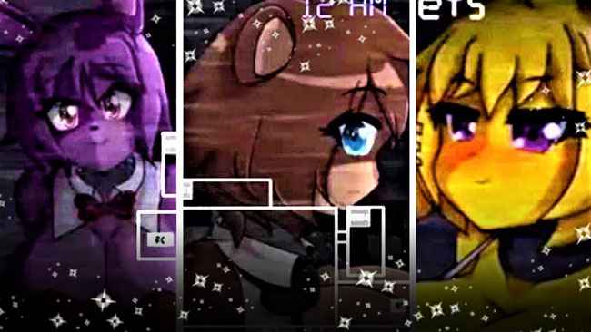 GMOD FNAF) Five Nights In Anime Roleplay (Night 2) 