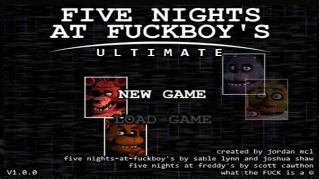 Five Nights at F*ckboy's Ultimate Free Download