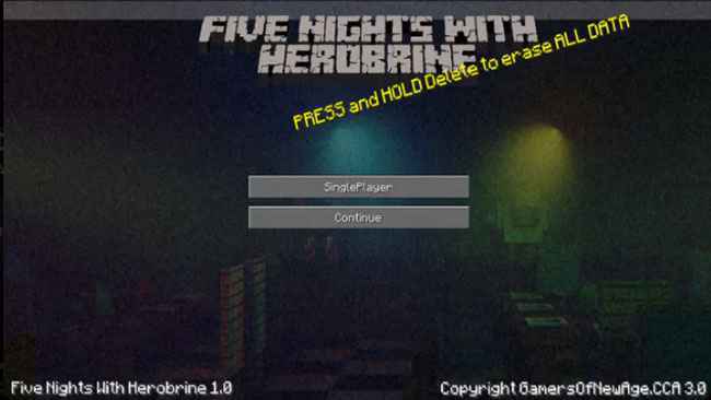 Five Nights With Herobrine Free Download