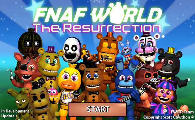 FNaF World Redacted Free Download - FNAF WORLD