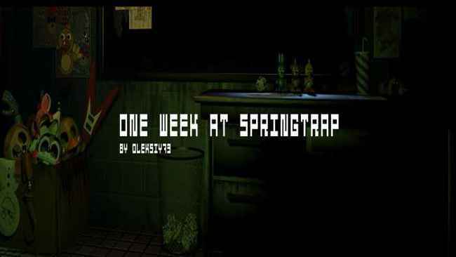 One Week At Springtrap (Official) Free Download
